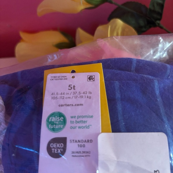 Carter's Blue Pajama Set - Picture 2 of 6